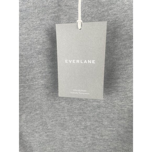 Everlane Gray French Terry Longsleeve Sweatshirt XXXS Unisex - Picture 3 of 9